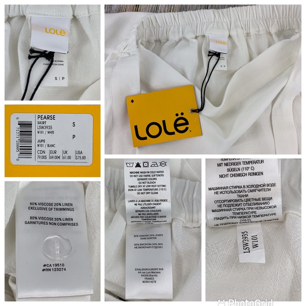 Lole Pearse Curved Hem Wrap Skirt, Small - Picture 15 of 15